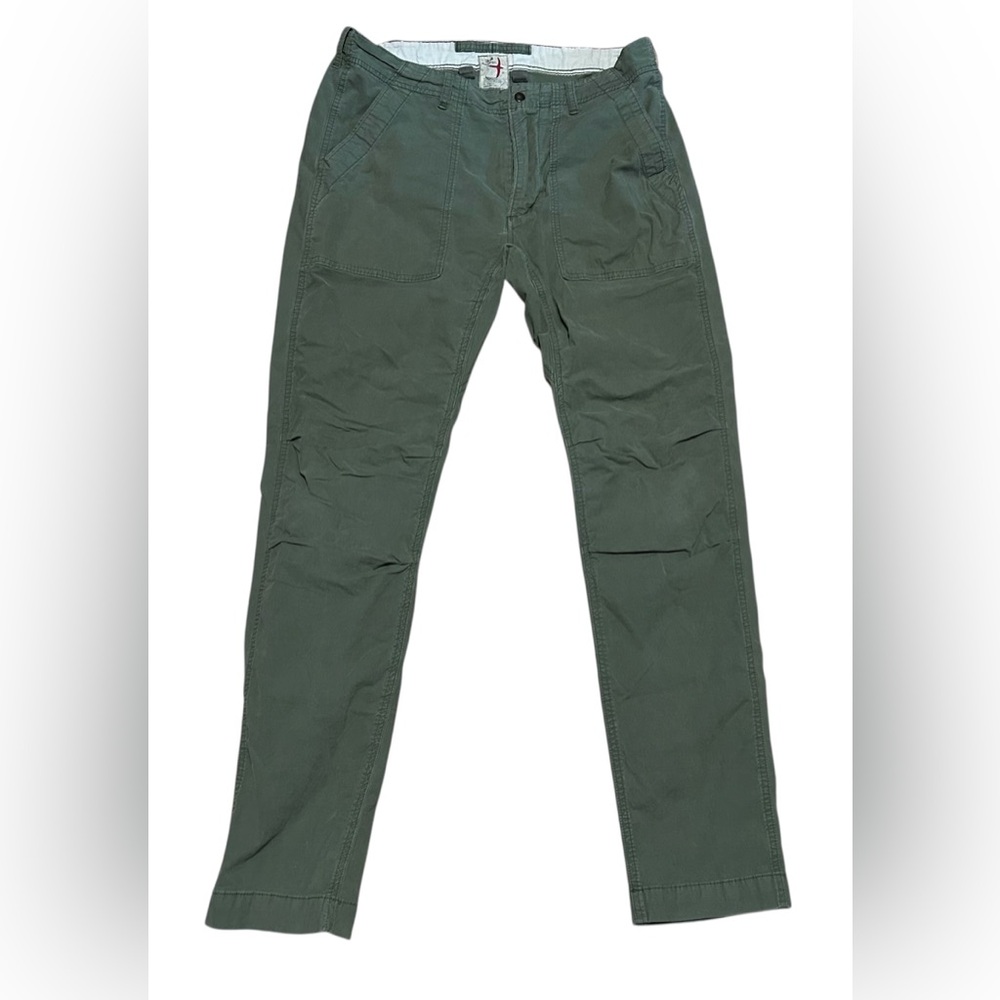 Men's Olive Green Casual Pants